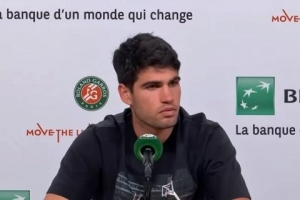 阿尔卡拉斯：杜埃欧冠决赛表现太惊艳，这种时刻看出谁优秀谁平庸